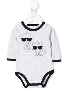 Karl Lagerfeld Kids боди Karl & Bad Boy