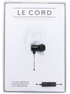 Le Cord наушники с проводом