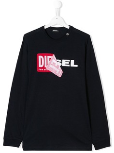 Diesel Kids свитер с логотипом