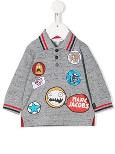 The Marc Jacobs Kids рубашка-поло Sure I Like Fun