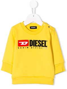 Diesel Kids толстовка с принтом логотипа