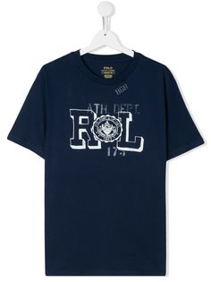 Ralph Lauren Kids футболка с логотипом