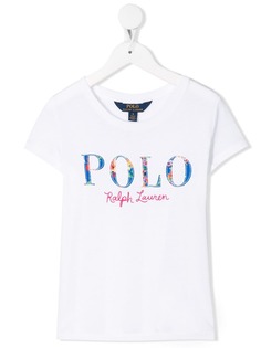 Ralph Lauren Kids футболка с логотипом