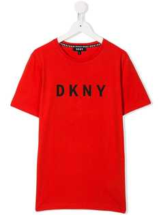 Dkny Kids футболка с логотипом