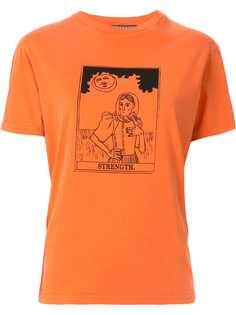 Alexa Chung футболка Occult свободного кроя