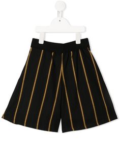 Mariuccia Milano Kids striped high-rise shorts