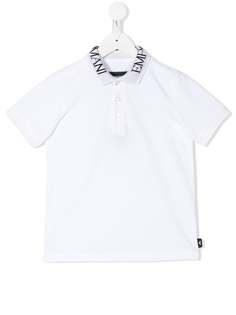 Emporio Armani Kids рубашка-поло с логотипом