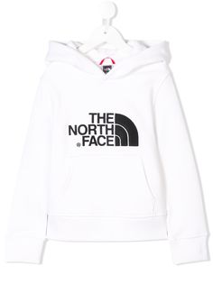 The North Face Kids толстовка с капюшоном и вышитым логотипом