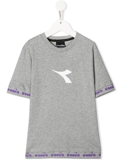 Diadora Junior футболка свободного кроя с логотипом