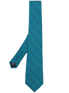 MP Massimo Piombo галстук с геометрическим узором