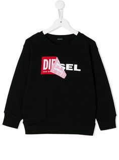Diesel Kids толстовка с принтом логотипа