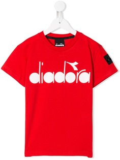 Diadora Junior футболка с принтом логотипа