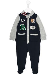 Ralph Lauren Kids боди с капюшоном и логотипом