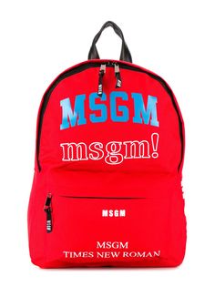Msgm Kids рюкзак Zanio