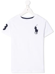 Ralph Lauren Kids футболка с круглым вырезом