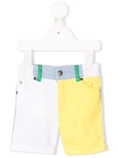 Stella McCartney Kids джинсовые шорты в стиле колор-блок