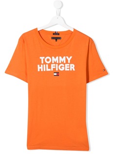 Tommy Hilfiger Junior футболка с логотипом