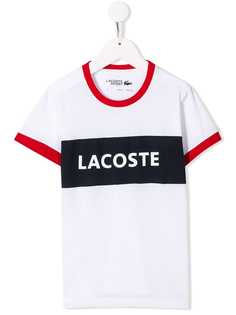 Lacoste Kids футболка с логотипом