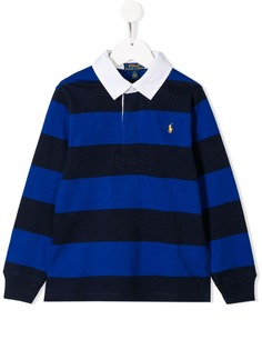 Ralph Lauren Kids рубашка-поло в полоску