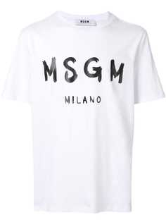 Категория: Футболки с логотипом мужские Msgm