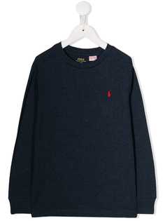 Ralph Lauren Kids толстовка с вышитым логотипом