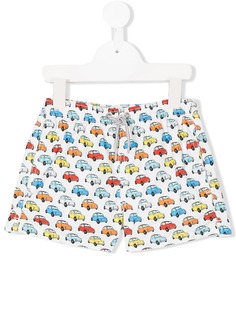 Mc2 Saint Barth Kids шорты для плавания с машинами