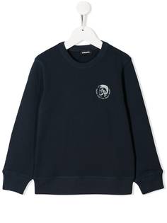 Diesel Kids свитер с принтом