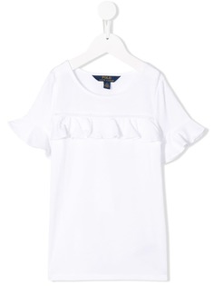 Ralph Lauren Kids футболка с оборками
