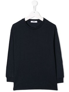 Msgm Kids футболка из джерси с логотипом
