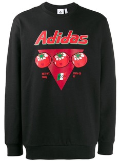 adidas джемпер с принтом