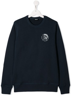 Diesel Kids свитер с принтом