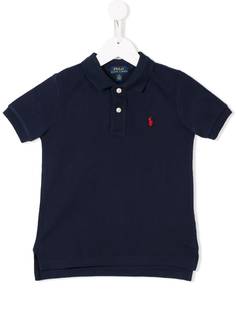 Ralph Lauren Kids рубашка-поло с вышитым логотипом