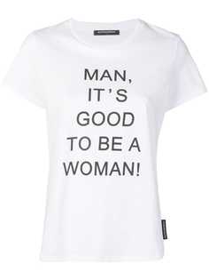 Marlies Dekkers футболка с надписью Good to be a Woman