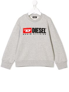 Diesel Kids толстовка с капюшоном и логотипом