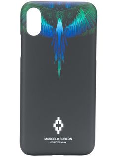 Marcelo Burlon County Of Milan чехол для iPhone XS с принтом Wings