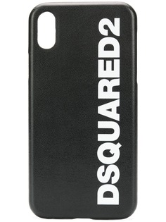 Dsquared2 чехол для iPhone X с логотипом