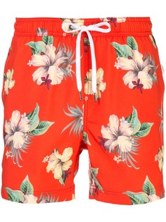 Onia плавательные шорты Charles с цветочным принтом
