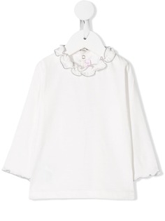 Il Gufo топ с оборками