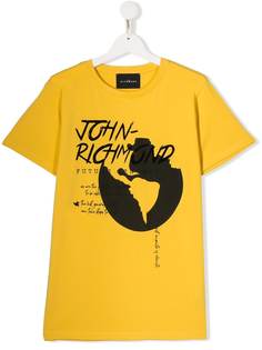 John Richmond Junior футболка с графичным принтом