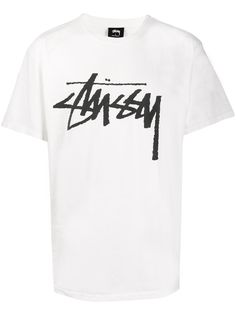 Stussy футболка с логотипом