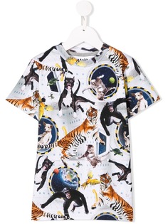 Molo Kids футболка с принтом