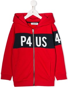 Cesare Paciotti 4Us Kids худи оверсайз с логотипом