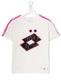 Gaelle Paris Kids футболка с пайетками