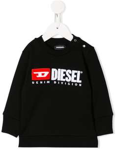Diesel Kids толстовка с логотипом