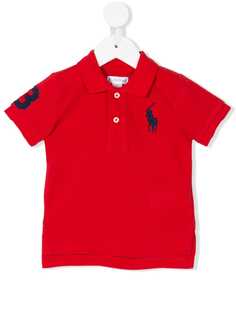 Ralph Lauren Kids рубашка-поло с вышитым логотипом