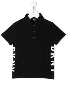 Dkny Kids рубашка-поло с логотипом