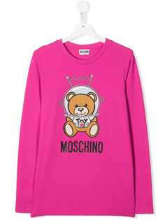 Moschino Kids толстовка Toy Bear