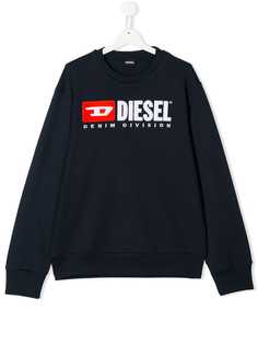Diesel Kids толстовка с логотипом
