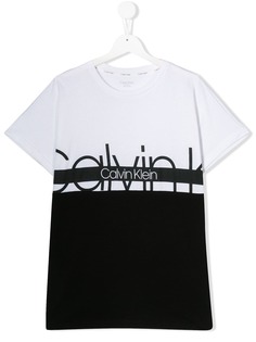 Calvin Klein Kids футболка с логотипом