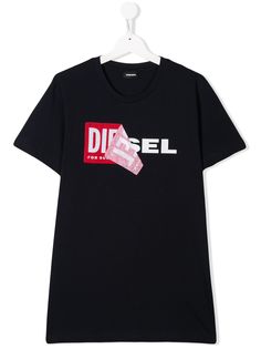Diesel Kids футболка TDiego с логотипом